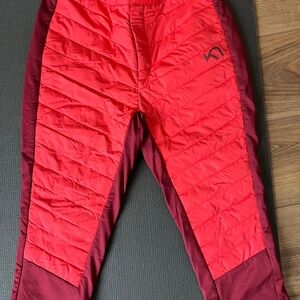 Kari Traa 3/4 Length Insulated Softshell Pants - Size Small - Like New